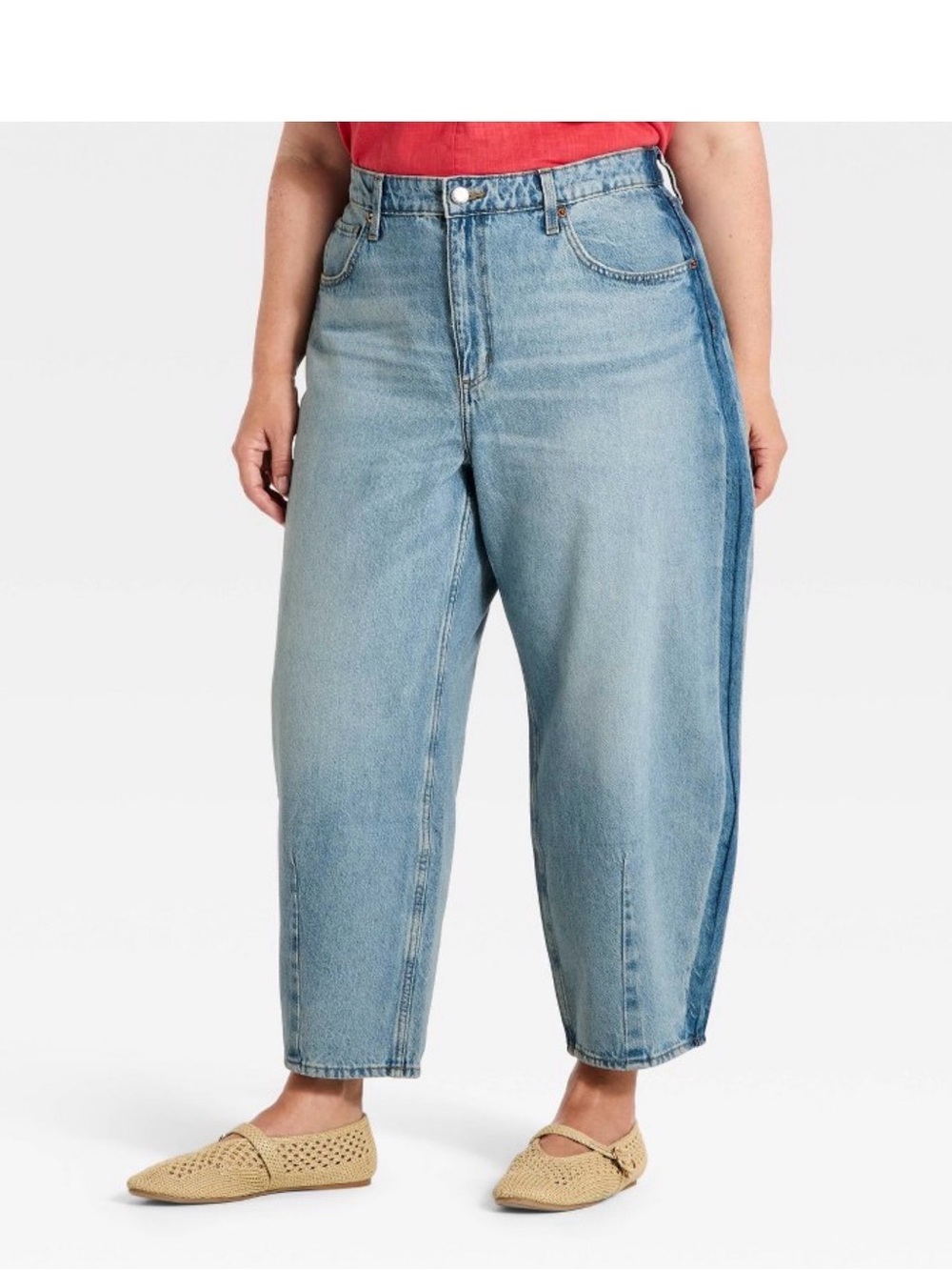 High rise jeans